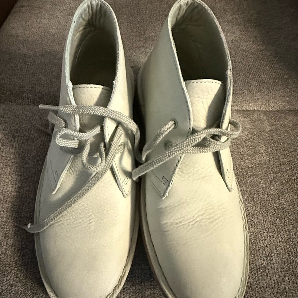 Clarks womens Shoes Bernadette Size 8 Taupe Light Green